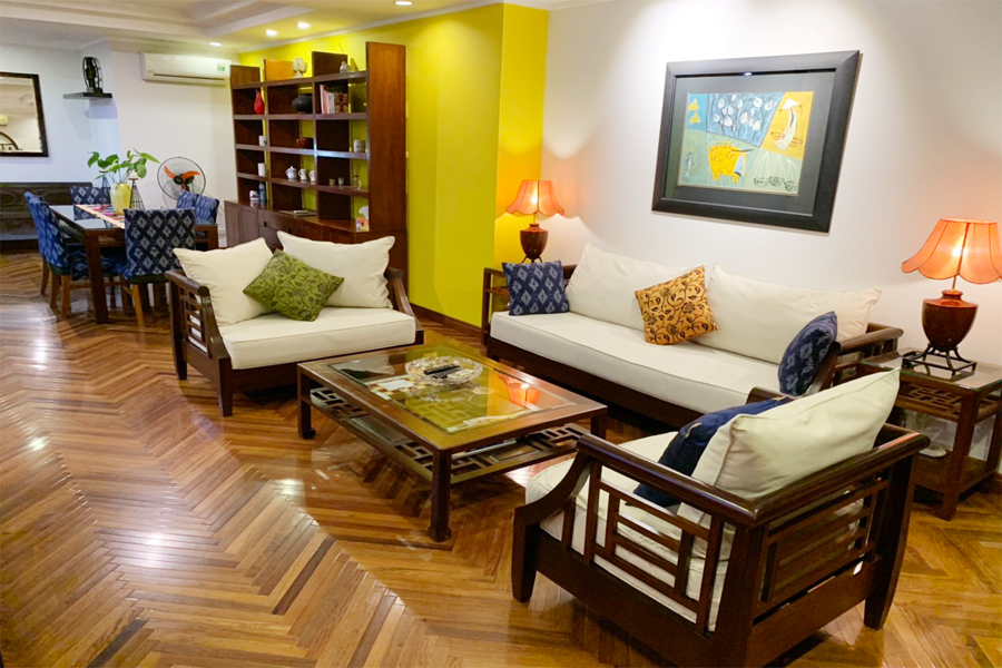 Charming 3 BR apartment with cozy design in G2 tower, Ciputra Hanoi 2