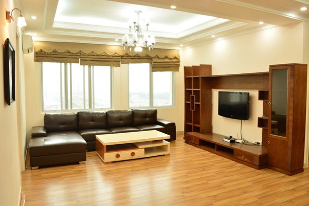 Ciputra furnished 4 bedroom apartment with great view on high level for rent in G tower