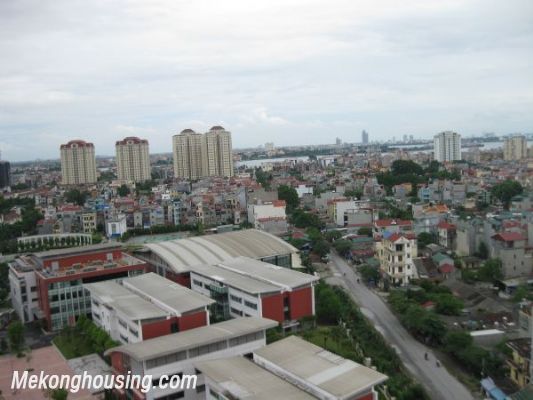 Ciputra Hanoi apartment for rent with 4 bedrooms on high floor in E5 tower 12