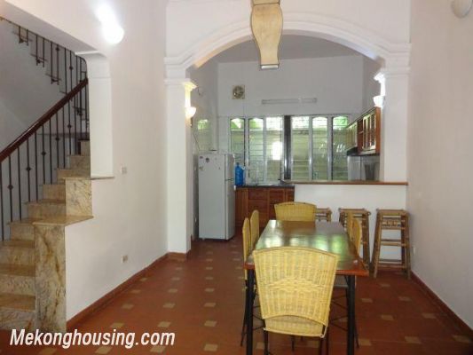 Four bedroom house for rent in Nghi Tam village, Au Co street, Tay Ho district, Hanoi 5