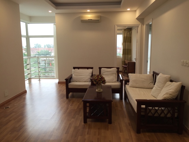 Fullly furnished apartment with 3 bedrooms for rent in E5 tower, Ciputra Hanoi