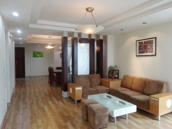Furnished 3 bedroom apartment on high floor in G2 tower, Ciputra Hanoi