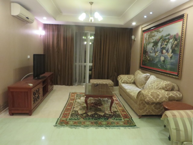 Fullly furnished apartment with 4 bedrooms for rent in P building, Ciputra Hanoi 