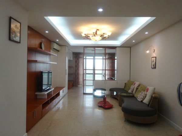 Fully furnished apartment with 3 bedroom for rent in Ciputra Hanoi