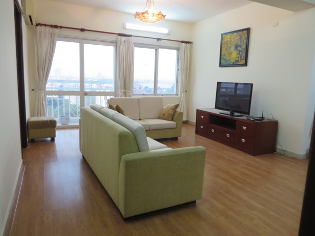 Fully furnished apartment with 4 bedrooms for rent in G3 building, Ciputra Hanoi