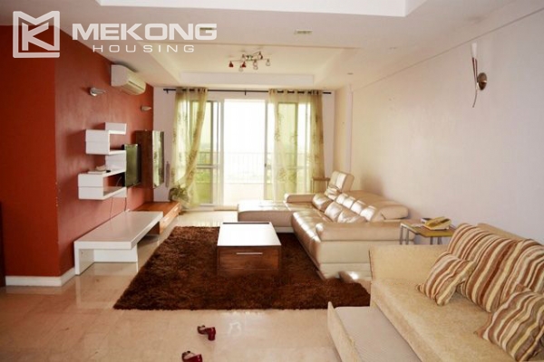 Fully furnished apartment with 4 bedrooms for rent in P1 tower, Ciputra Hanoi 1