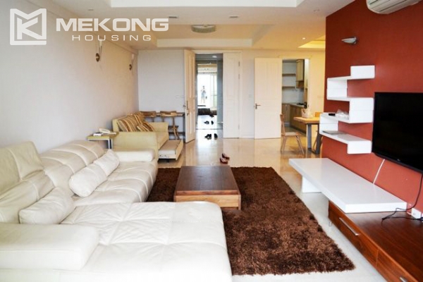 Fully furnished apartment with 4 bedrooms for rent in P1 tower, Ciputra Hanoi 2