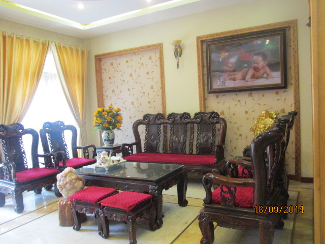 Fully furnished villa with 4 bedrooms for rent in C Block, Ciputra Hanoi