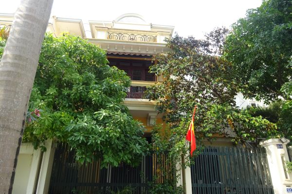 Fully furnished villa with 5 bedrooms for rent in C2 area, Ciputra Hanoi