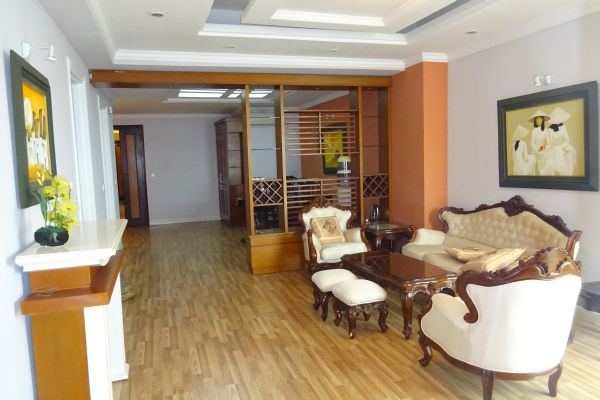 Furnished apartment in E4 Ciputra Hanoi with 3 bedrooms  