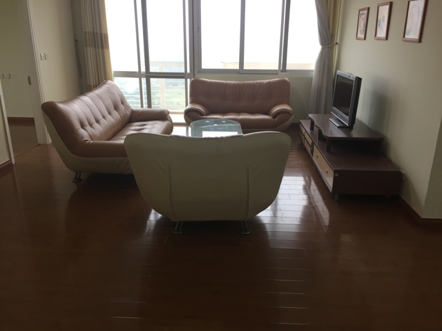 Furnished apartment with 4 bedrooms in E4 Ciputra Hanoi, nice view