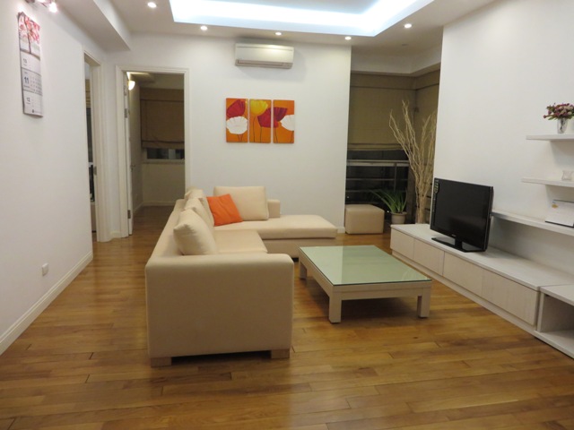 High floor apartment with 3 bedrooms for rent in E1 building, Ciputra Hanoi