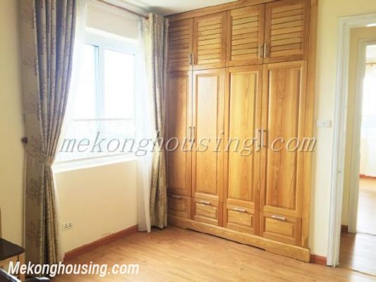 Lake view apartment with 3 bedrooms on high floor in CT13B tower, Vo Chi Cong street, Tay Ho district 10