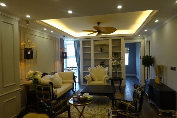 Lake view apartment with luxury furniture for rent in G3 tower, Ciputra Hanoi