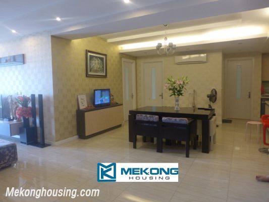 Luxury and high quality apartment with 3 bedrooms for rent in Ciputra Hanoi 5
