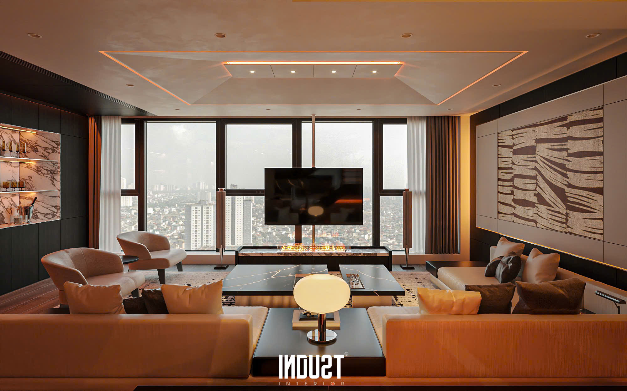 Luxury duplex apartment for rent at S1 Sunshine city 4