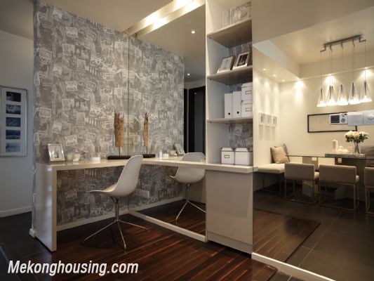 Luxury furnished duplex apartment with 4 bedrooms for rent in Watermark , Lac Long Quan, Tay Ho, Hanoi 5