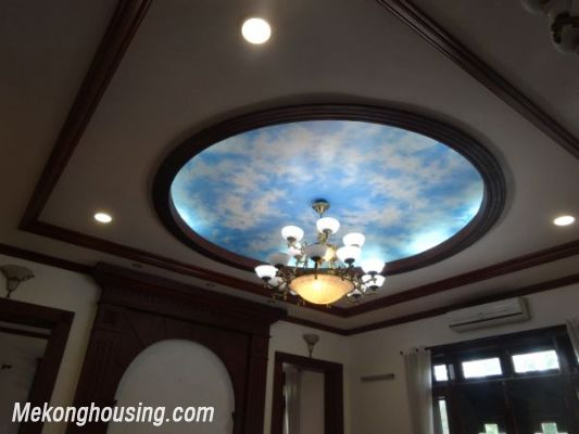 Luxury villa with 4 bedrooms, out-door swming pool, playground, garage for rent in To Ngoc Van street, Tay Ho district, Hanoi 12