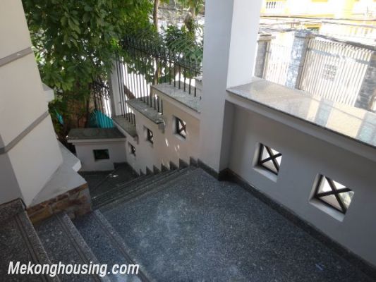 Luxury villa with 4 bedrooms, out-door swming pool, playground, garage for rent in To Ngoc Van street, Tay Ho district, Hanoi 20