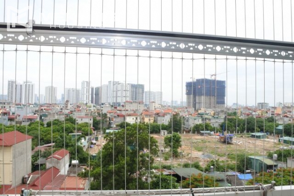 Modern 123 m2 apartment with 3 bedrooms for rent in E5 tower, Ciputra Hanoi 13