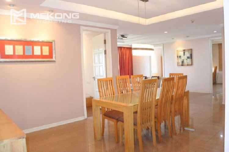 Modern affordable apartment with 4 bedrooms for rent in E1 tower, Ciputra Hanoi 1