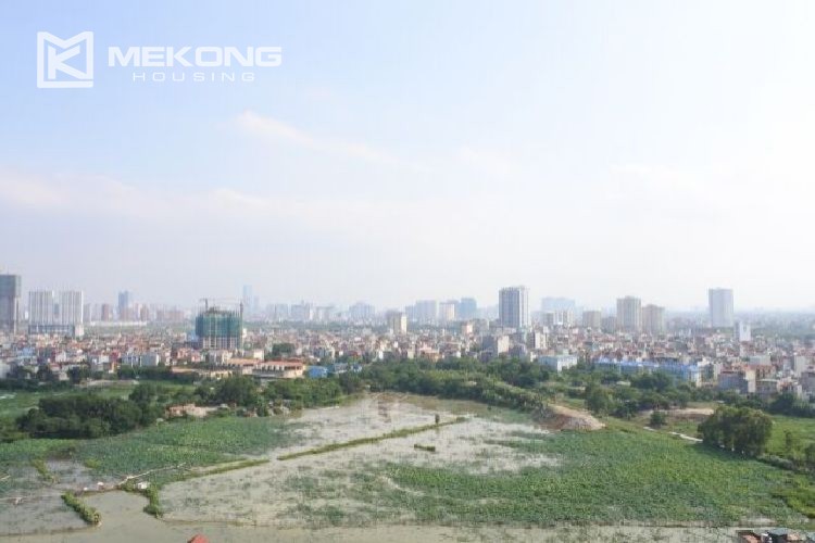 Modern affordable apartment with 4 bedrooms for rent in E1 tower, Ciputra Hanoi 8