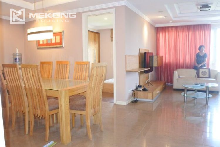 Modern affordable apartment with 4 bedrooms for rent in E1 tower, Ciputra Hanoi 14