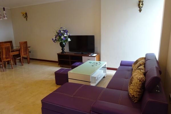 Modern apartment with 3 bedrooms for rent in L1 building, Ciputra, Tay Ho, Hanoi
