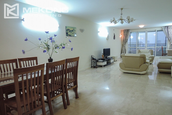 Modern apartment with 3 bedrooms for rent in P tower, Ciputra Hanoi 2
