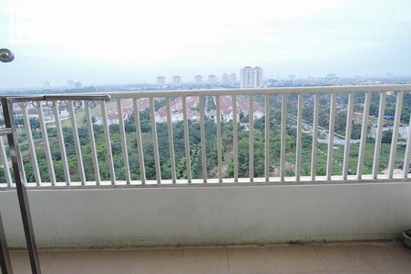 Modern apartment with 3 bedrooms for rent in P tower, Ciputra Hanoi 5