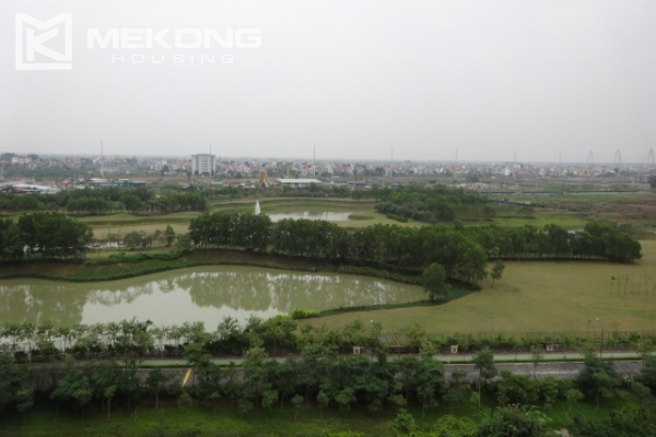 Modern apartment with 4 bedrooms and full furniture in P1 tower, Ciputra Hanoi 10