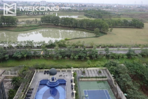 Modern apartment with 4 bedrooms and full furniture in P1 tower, Ciputra Hanoi 11