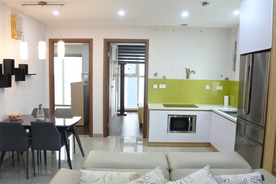 Modern design apartment with 2 bedroom on high floor in The Link L3 Ciputra Hanoi 3