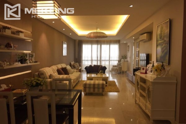 Modern furnished apartment with 3 bedrooms for rent in P2 Ciputra Ha Noi 2