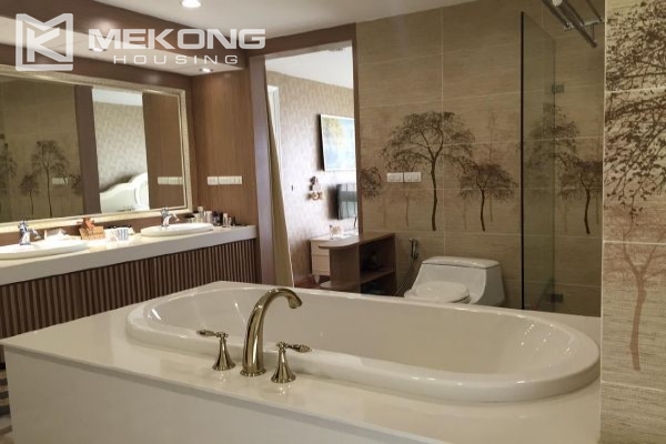 Modern furnished apartment with 3 bedrooms for rent in P2 Ciputra Ha Noi 9