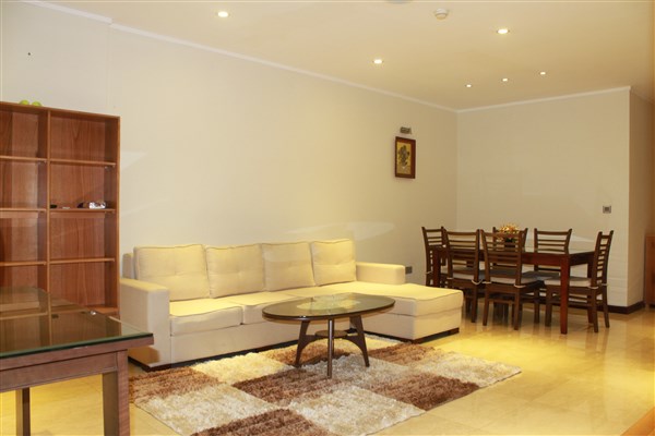 Modernly furnished apartment on high floor for rent in L1 tower, Ciputra Hanoi