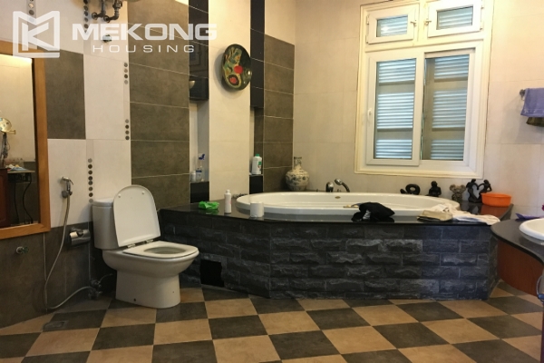 Modern furnished villa with 4 bedrooms for rent in C area, Ciputra Hanoi 14