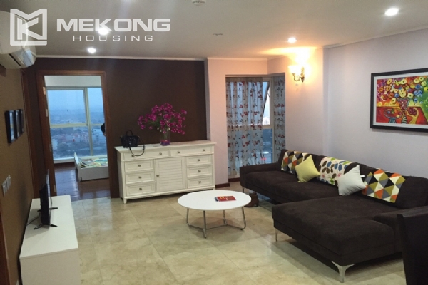 Newly furnished apartment with 3 bedrooms for rent in L1 tower, Ciputra Hanoi 1