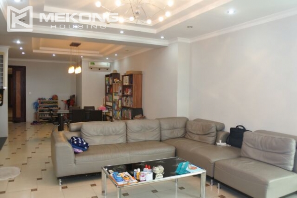 Nicely furnished 3 bedroom apartments for rent in E5 tower, Ciputra Hanoi 2
