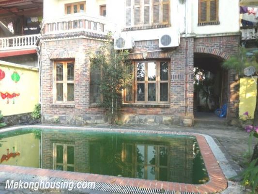 Nicely furnished villa with 4 bedrooms and swimming pool for rent in Xuan Dieu street, Tay Ho, Hanoi 6