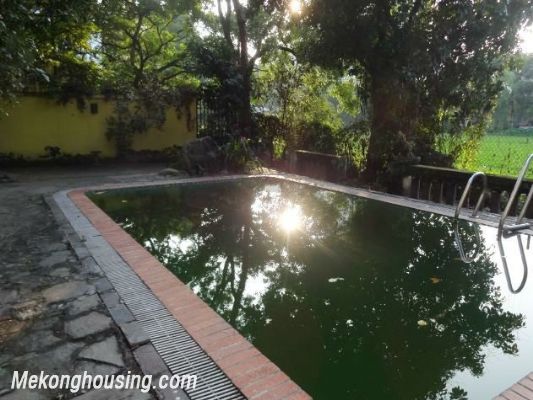 Nicely furnished villa with 4 bedrooms and swimming pool for rent in Xuan Dieu street, Tay Ho, Hanoi 7