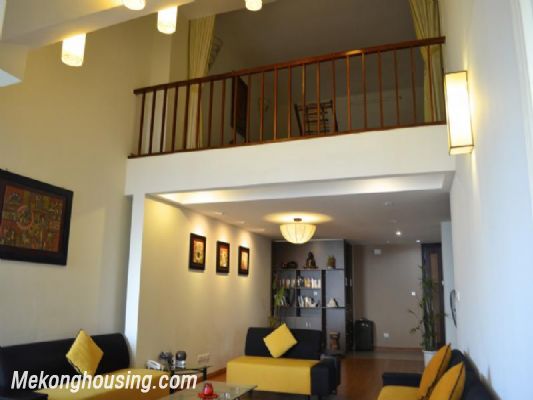 Penthouse apartment with 3 bedrooms apartment for rent in E building, Ciputra Hanoi 2