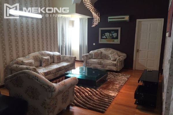 Penthouse apartment with 4 bedrooms for rent in E tower, Ciputra Hanoi 2