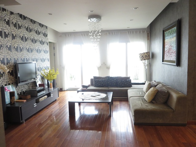 Renovated apartment with  modern furniture in E5 tower, Ciputra Hanoi