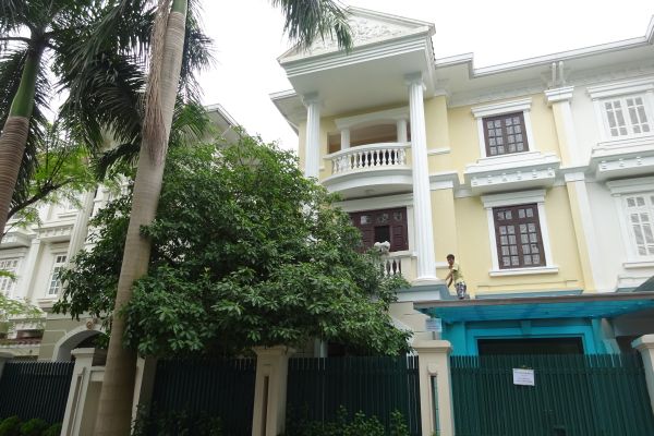 Spacious and furnished villa with 5 bedroom for rent in C5 block, Ciputra Hanoi