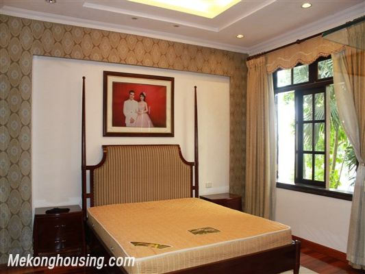 Spacious and well furnished villa for rent in G block, Ciputra, Tay Ho, Hanoi 12