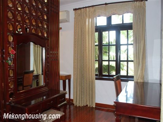 Spacious and well furnished villa for rent in G block, Ciputra, Tay Ho, Hanoi 15