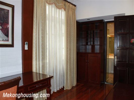 Spacious and well furnished villa for rent in G block, Ciputra, Tay Ho, Hanoi 17