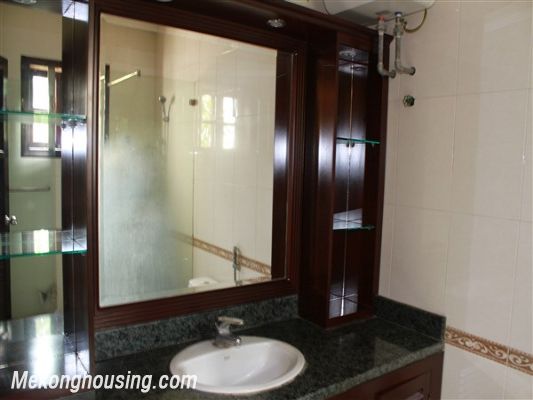 Spacious and well furnished villa for rent in G block, Ciputra, Tay Ho, Hanoi 20