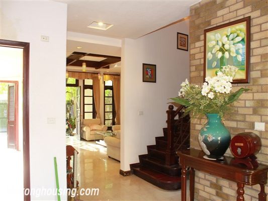 Spacious and well furnished villa for rent in G block, Ciputra, Tay Ho, Hanoi 4